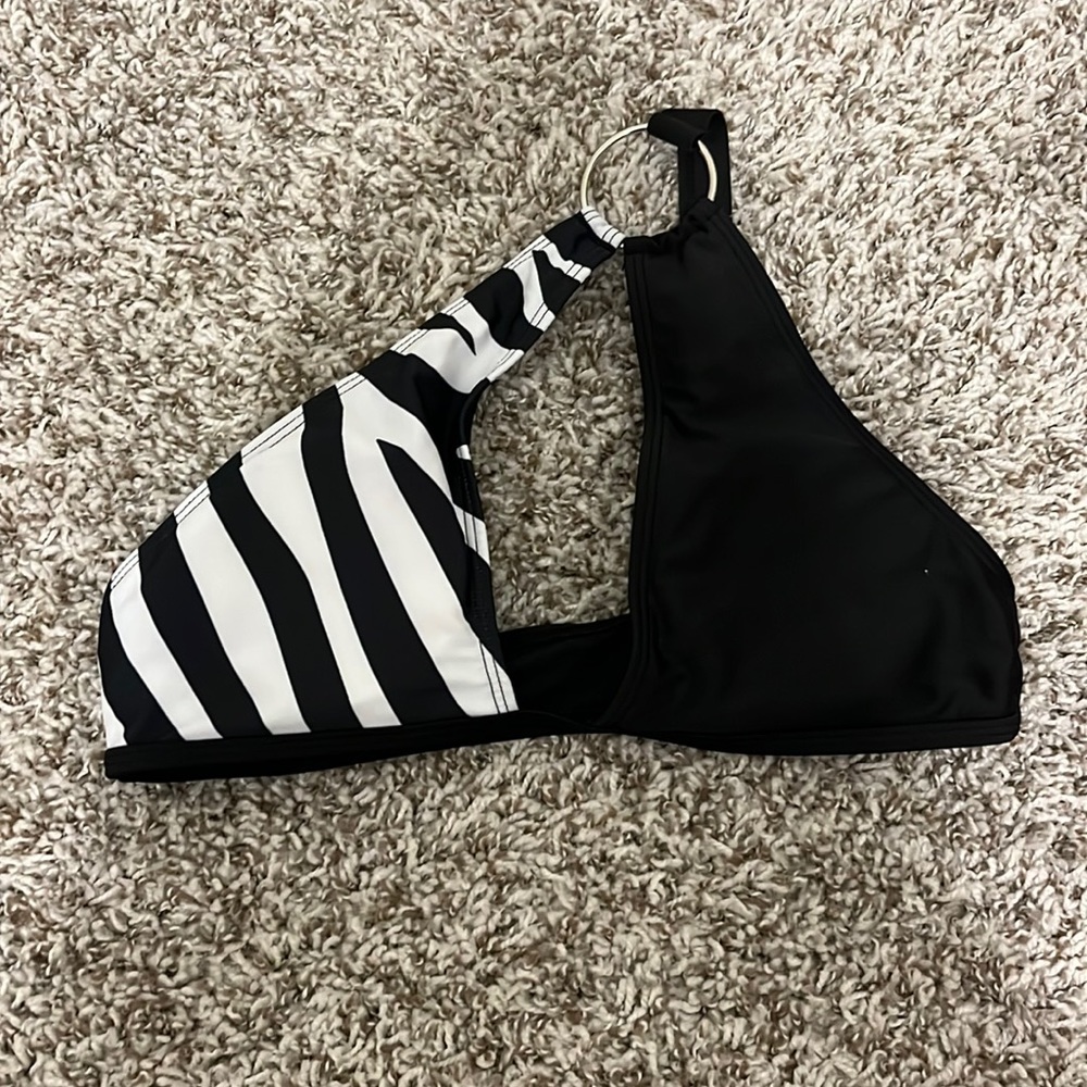 one shoulder bikini top